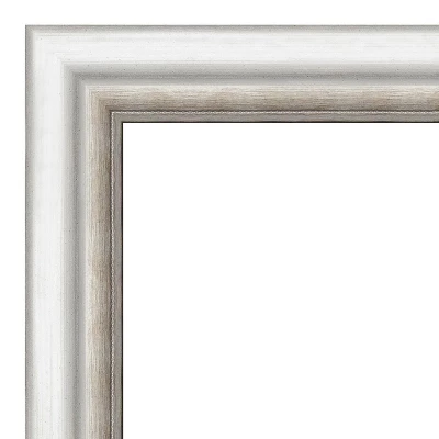23" X 29" Non-Beveled Salon Silver Bathroom Wall Mirror - Amanti Art - Image 2