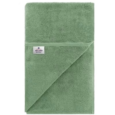 American Soft Linen 100% Cotton Oversized Bath Sheet, 40 In By 80 In Bath Towel Sheet - Image 5