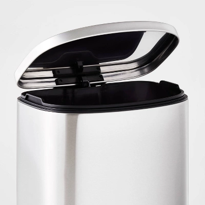 45L D Shape Step Trash Can - Brightroom™ - Image 2