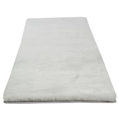 Home-Complete Faux Fur Rug 24x60 Inch - Image 3