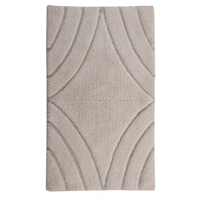 Diamond 220 GSF Non Skid Back Cotton Bath Rug 20in X 30in By Knightsbridge - Image 2