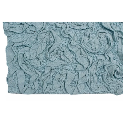 Bell Flower Collection Cotton Floral Pattern Tufted Bath Rug Set Pack Of 4 - Home Weavers - Image 4