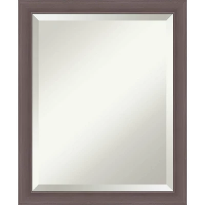 Urban Framed Bathroom Vanity Wall Mirror Pewter - Amanti Art - Image 10