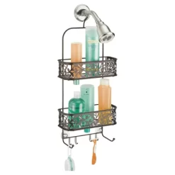 Vine Bathroom Shower Caddy Bronze - IDESIGN