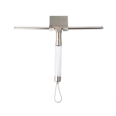 Deluxe Multi-Use Shower Squeegee With Wide 12'' Blade Clear - Zadro - Image 3