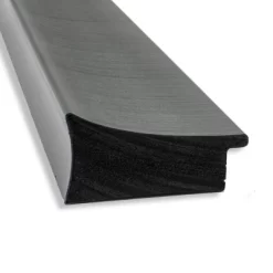 43" X 32" Non-Beveled Elegant Bathroom Wall Mirror Brushed Pewter - Amanti Art