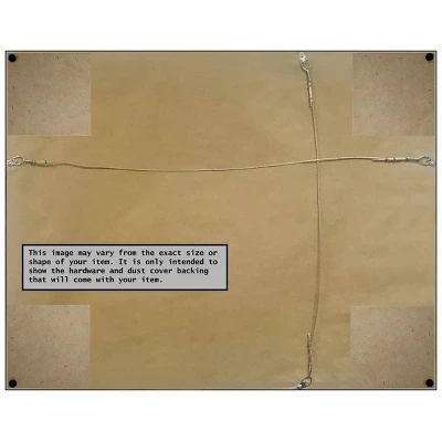 Hardwood Framed Bathroom Vanity Wall Mirror - Amanti Art - Image 3