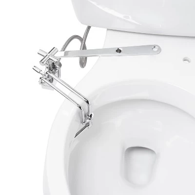 Side-Mounted All Metal Attachable Bidet With Adjustable Spray Wand Ambient Temperature - Brondell - Image 7