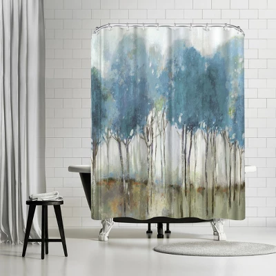 Americanflat 71" X 74" Shower Curtain Style 8 By PI Creative Art - Available In Variety Of Styles - Image 4