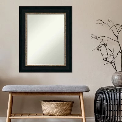 Amanti Art Paragon Bronze Petite Bevel Bathroom Wall Mirror 30.5 X 24.5 In. - Image 6