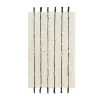32"x20" Arbor Striped Tassel Cotton Tufted Rug - Ink+Ivy