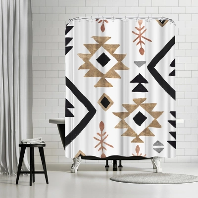 Americanflat 71" X 74" Shower Curtain Style 1 By PI Creative Art - Available In Variety Of Styles - Image 5