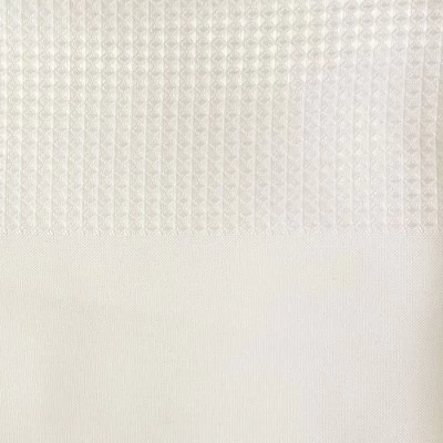 Essential Waffle Stripe Modern Fabric Shower Curtain - 72" X 72" - Elrene Home Fashions - Image 3