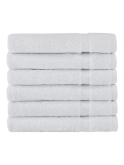 Classic Turkish Towels Villa Collection Hand Towel Pack Of 6