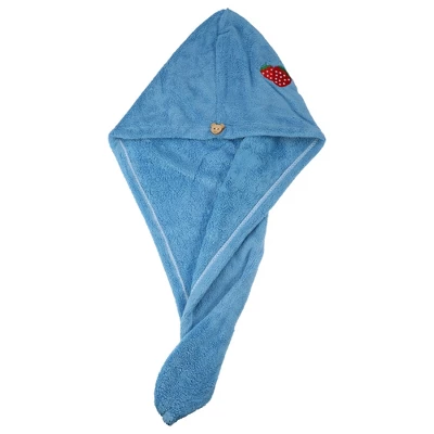 Unique Bargains Soft Hair Towel Wrap Microfiber Lemon Pattern For Wet Long Thick Curly Hair 1 Pcs - Image 8