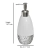 Bali Resin Tall Liquid Soap Dispenser - Nu Steel
