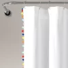 72"x72" Kids' Pom Pom Shower Curtain - Lush Décor