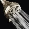 Six Setting High Pressure Luxury Spiral Shower Head With On/Off And Pause Mode - AquaDance