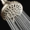 Six Setting High Pressure Luxury Slimline Shower Head With On/Off And Pause Mode - AquaDance