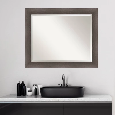 Hardwood Framed Bathroom Vanity Wall Mirror - Amanti Art - Image 6