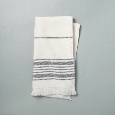 Multistripe Bath Towels Cream/Gray - Hearth & Hand™ With Magnolia - Image 5