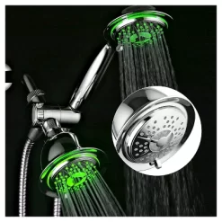 Led Combo Shower System Chrome - Dreamspa