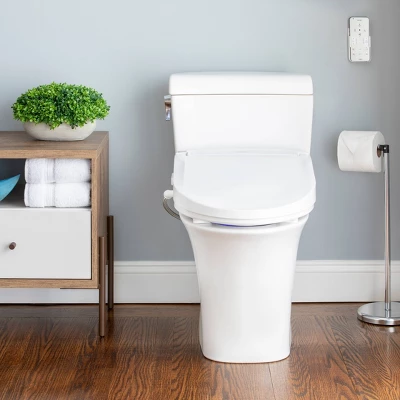 Swash Select DR802 Elongated Bidet Seat With Warm Air Dryer And Deodorizer White - Brondell - Image 11