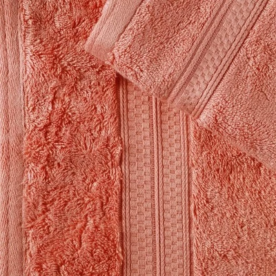 Plush And Highly Absorbent Greenbury Rayon From Bamboo And Cotton Blend Plush And Durable Modern Assorted 6-Piece Towels Set By Blue Nile Mills - Image 2