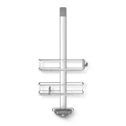 Simplehuman Over Door Shower Caddy Stainless Steel/Anodized Aluminum Silver