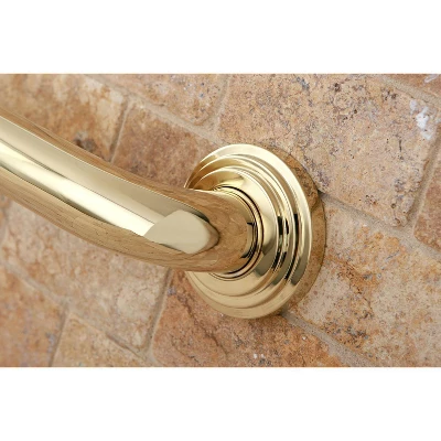18" Milano Decorative Grab Bar Polished Brass - Kingston Brass