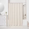 86" Tapered Finial Tension Aluminum Shower Curtain Rod - Made By Design™