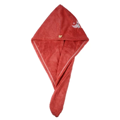 Unique Bargains Soft Hair Towel Wrap Microfiber Lemon Pattern For Wet Long Thick Curly Hair 1 Pcs - Image 9