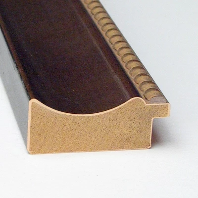 Amanti Art Manhattan Bronze Narrow Petite Bevel Wood Bathroom Wall Mirror 28 X 22 In. - Image 2