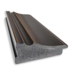 23" X 29" Non-Beveled Trio Oil Rubbed Bronze Bathroom Wall Mirror - Amanti Art