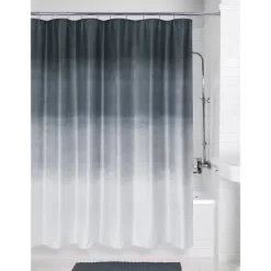 Metallic Ombre Glimmer Shower Curtain - Allure Home Creations