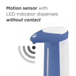 Commercial Care Touchless Soap, Hand Sanitizer Dispenser Battery Operated Automatic Soap Dispenser With Dripless Design, Motion Sensor, Easy Clean