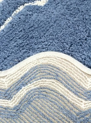 Allure Collection Cotton Tufted Set Of 2 Bath Rug Set - Home Weavers - Image 3