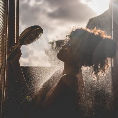 Nebia Corre Four Function Fixed Shower Hand Bathroom Hardware Set Matte Black - Brondell