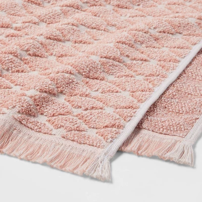 Scallop Towel Clay Pink - Threshold™ - Image 3