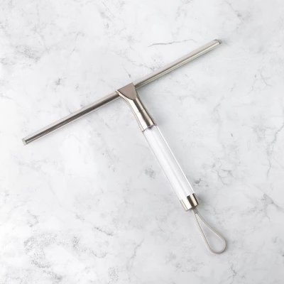 Deluxe Multi-Use Shower Squeegee With Wide 12'' Blade Clear - Zadro - Image 8