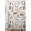 Marta Barragan Camarasa Wild Desert Shapes II Shower Curtain Brown - Deny Designs