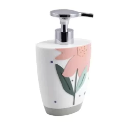 3pc Summer Flower Bathroom Accessories Set - Allure Home Creations