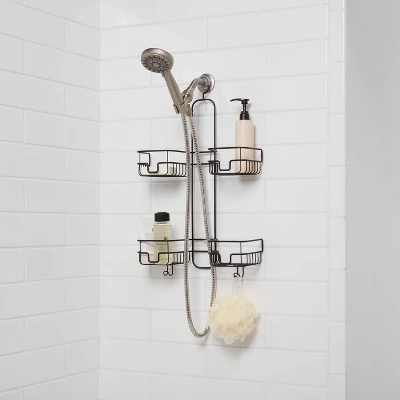 Hose Round Wire Shower Caddy - Made By Design