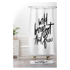 Chelcey Tate Wild Barefoot And Free Bath Rugs And Mats White 24" X 36" - Deny Designs