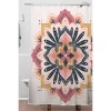 Avenie Mandala Shower Curtain Pink - Deny Designs