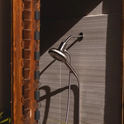 Nebia Corre Four Function Fixed Shower Hand Bathroom Hardware Set Matte Black - Brondell - Image 5