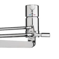 Side-Mounted All Metal Attachable Bidet With Adjustable Spray Wand Dual Temperature Silver - Brondell