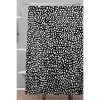 Iveta Abolina La Jardin Noir I Shower Curtain Black - Deny Designs