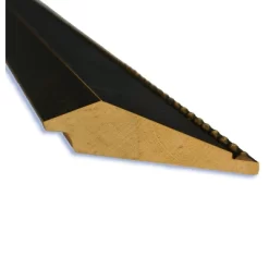 30" X 30" Non-Beveled Signore Bronze Wood Bathroom Wall Mirror - Amanti Art