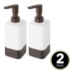 MDesign Ceramic Refillable Liquid Soap Dispenser Pump
